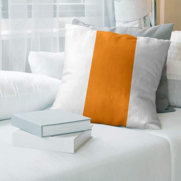 Shop Tampa Bay Tampa Bay Throwback Football Stripes Pillow Indoor Outdoor Overstock 30285962