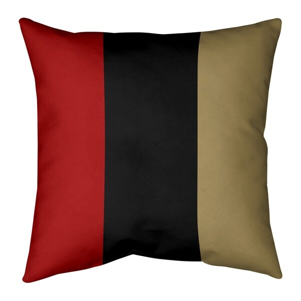 San Francisco San Francisco Football Stripes Floor Pillow - Standard