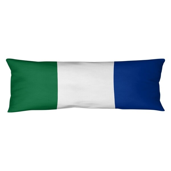 Seattle Seattle Throwback Football Stripes Body Pillow (w/Rmv Insert)