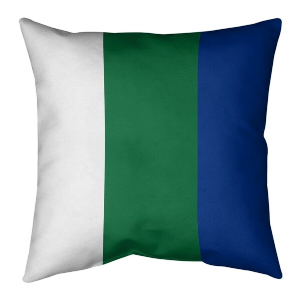 Seattle Seattle Throwback Football Stripes Floor Pillow - Standard