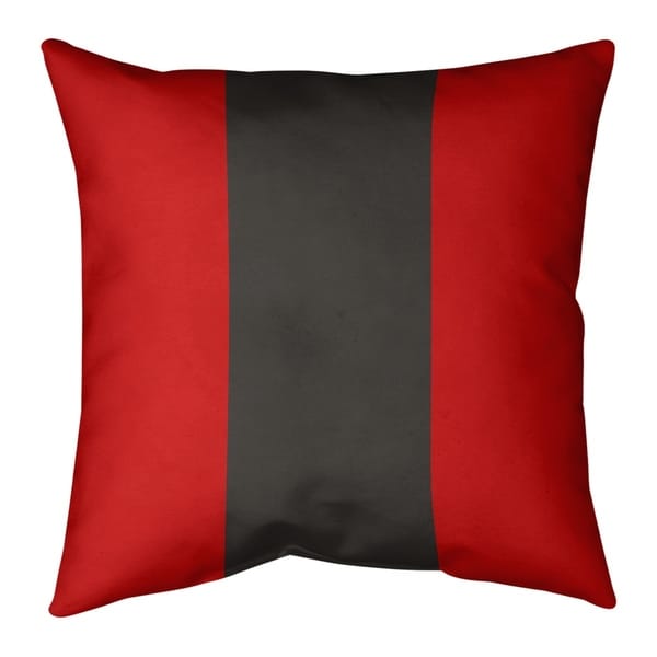 Tampa Bay Tampa Bay Football Stripes Pillow-Spun Polyester