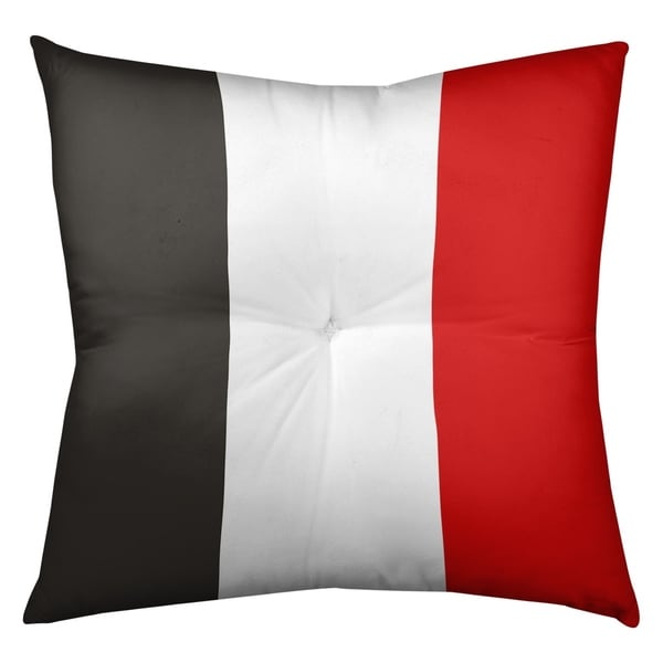 Tampa Bay Tampa Bay Football Stripes Floor Pillow - Square Tufted