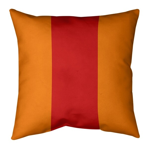 Tampa Bay Tampa Bay Football Stripes Pillow (w/Rmv Insert)-Spun Poly