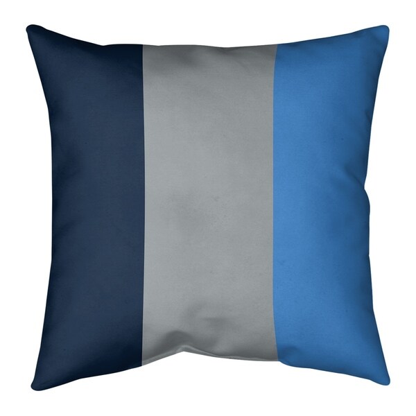 Tennessee Tennessee Football Stripes Pillow (w/Rmv Insert)-Spun Poly