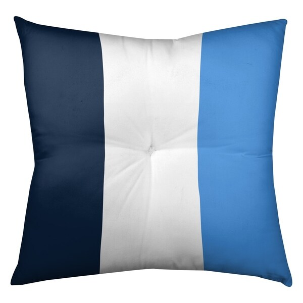 Tennessee Tennessee Football Stripes Floor Pillow - Square Tufted