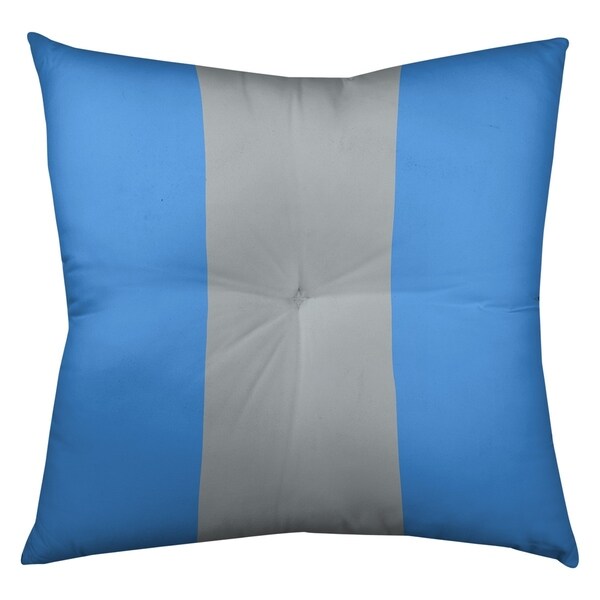 Tennessee Tennessee Football Stripes Floor Pillow - Square Tufted