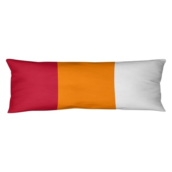 Tampa Bay Tampa Bay Throwback Football Stripes Body Pillow (w/Rmv Insert)