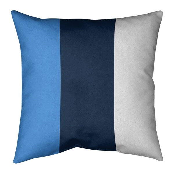 Tennessee Tennessee Football Stripes Pillow-Faux Linen