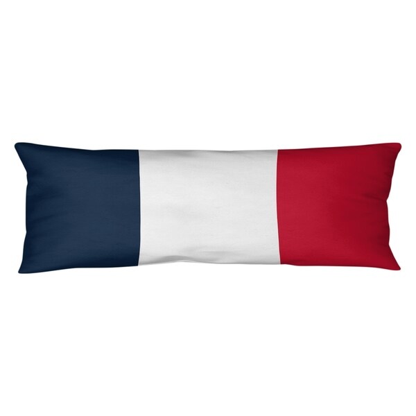 Tennessee Tennessee Red Football Stripes Body Pillow (w/Rmv Insert)