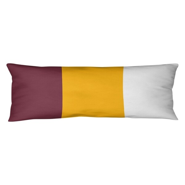 Washington Washington Football Stripes Body Pillow (w/Rmv Insert)