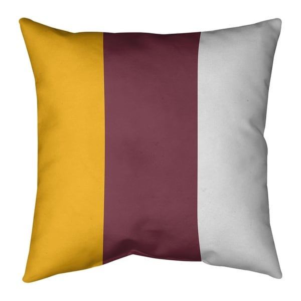 Washington Washington Football Stripes Floor Pillow - Standard
