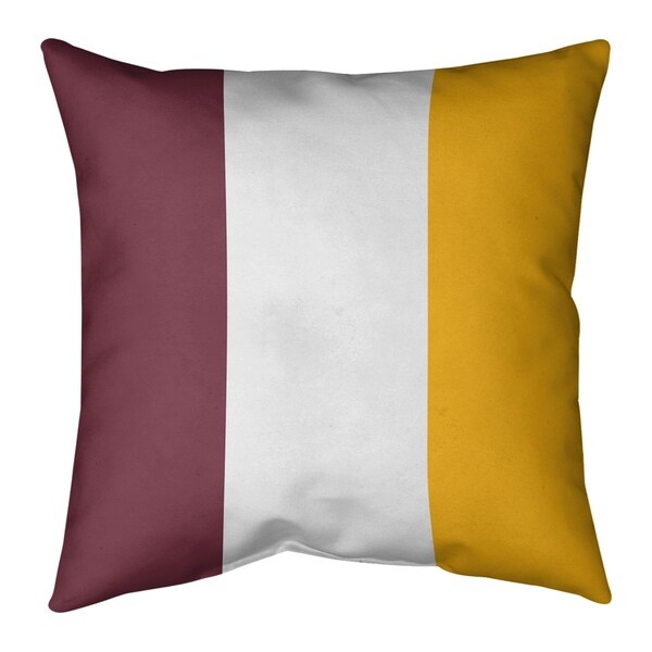 Washington Washington Football Stripes Pillow-Cotton Twill