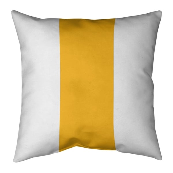 Washington Washington Football Stripes Pillow (w/Rmv Insert)-Spun Poly