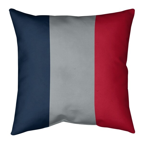 Tennessee Tennessee Red Football Stripes Pillow (w/Rmv Insert)-Spun Poly