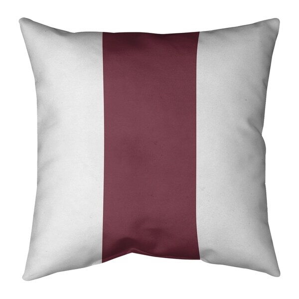 Washington Washington Football Stripes Pillow-Cotton Twill