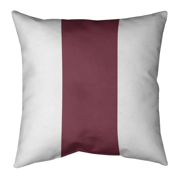 Washington Washington Football Stripes Pillow-Spun Polyester