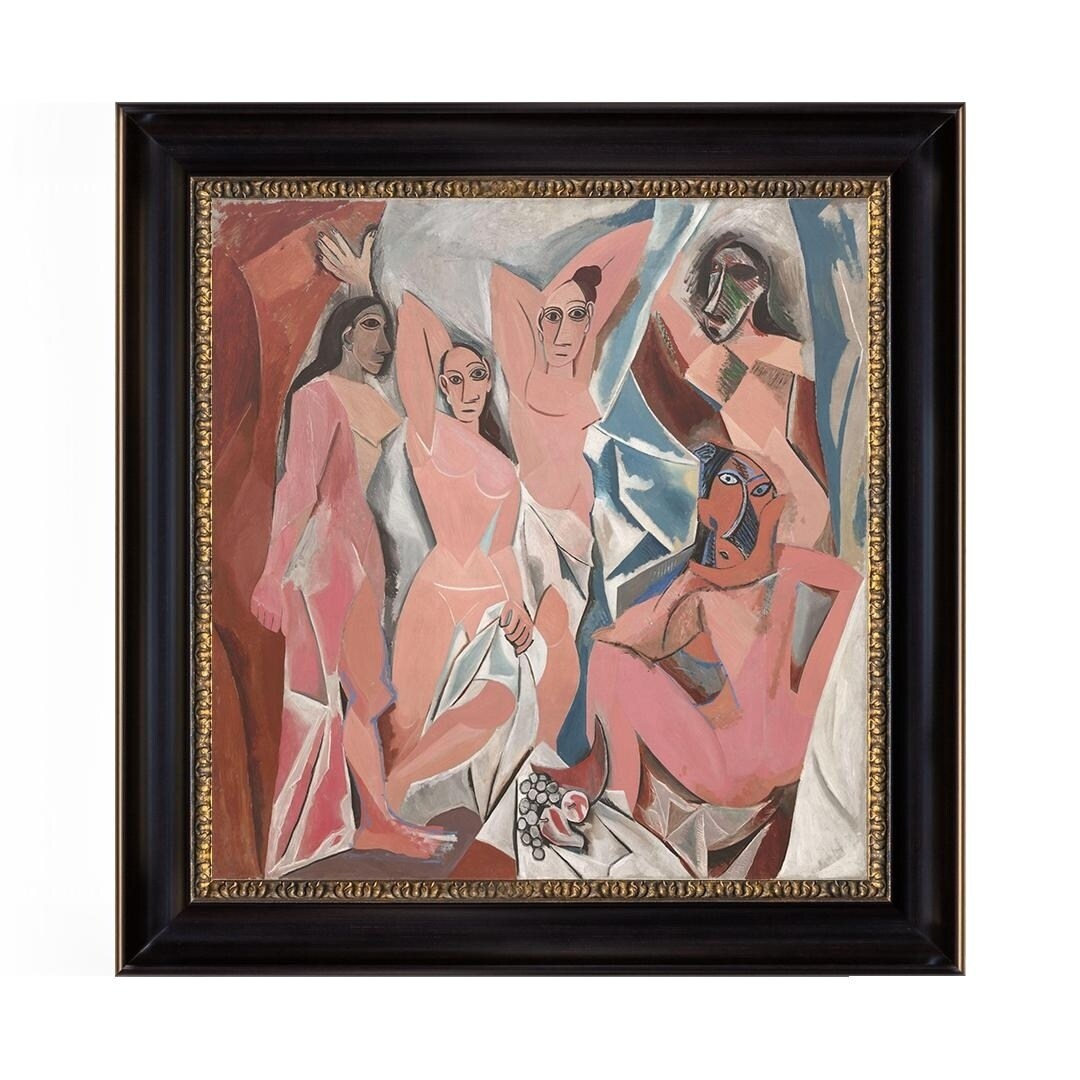 ARTCANVAS Les Demoiselles d'Avignon 1907 Canvas Art Print by Pablo Picasso ARTCANVAS Les Demoiselles d'Avignon 1907 Canvas Art Print by Pablo Picasso
