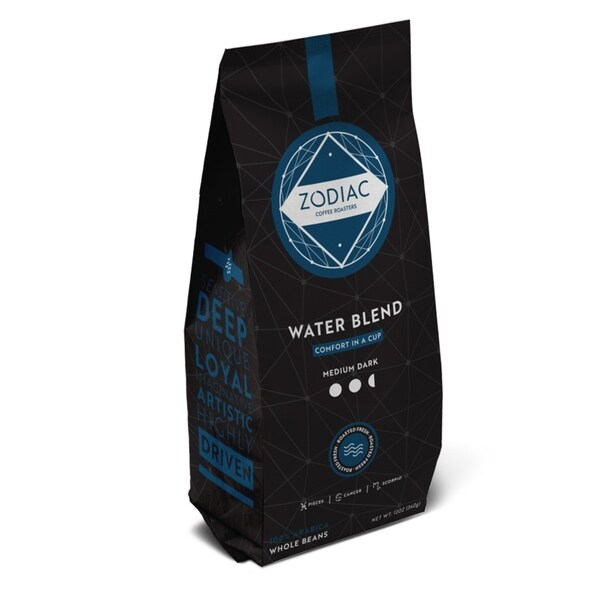 Zodiac Coffee 5lb Whole Bean Water Blend - 5lbs