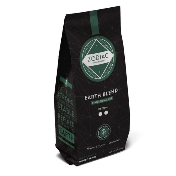 Zodiac Coffee 5lb Whole Bean Earth Blend - 5lbs