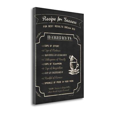 "Recipe For Success" By Jennifer Pugh, Fine Art Giclee Print on Gallery Wrap Canvas, Ready to Hang