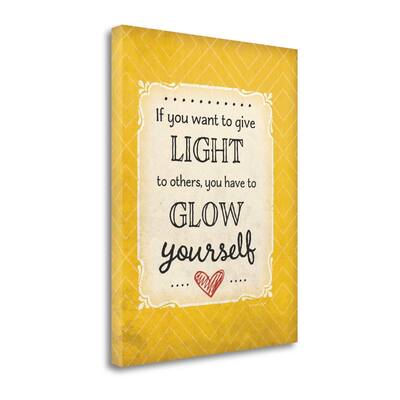 "Give Light" By Jennifer Pugh, Fine Art Giclee Print on Gallery Wrap Canvas, Ready to Hang