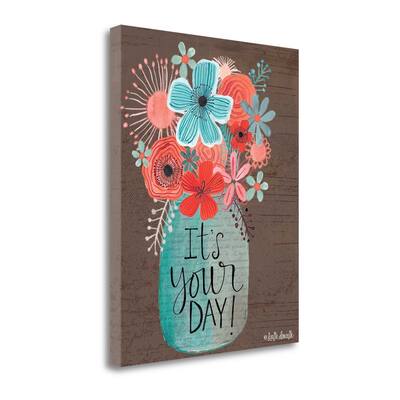 "Its Your Day" By Katie Doucette, Fine Art Giclee Print on Gallery Wrap Canvas, Ready to Hang