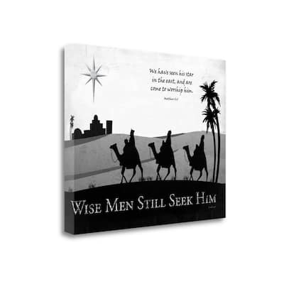 "Wise Men Still Seek Him" By Jennifer Pugh, Giclee Print on Gallery Wrap Canvas