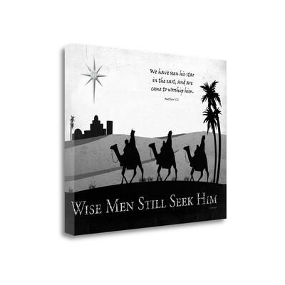 "Wise Men Still Seek Him" By Jennifer Pugh, Giclee Print on Gallery Wrap Canvas