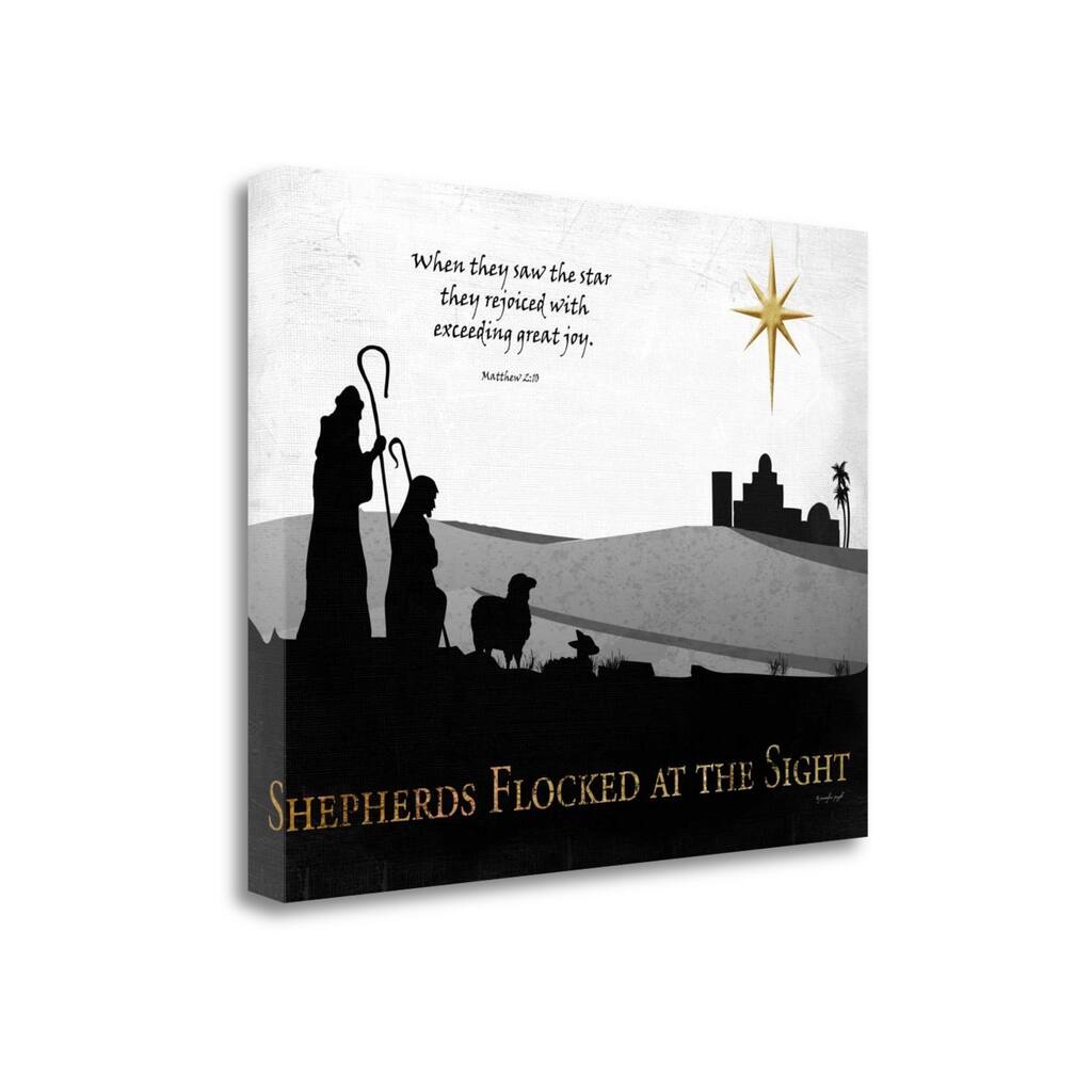 "Shepherds" By Jennifer Pugh, Fine Art Giclee Print on Gallery Wrap Canvas, Ready to Hang