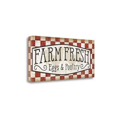 "Farm Fresh" By Jennifer Pugh, Fine Art Giclee Print on Gallery Wrap Canvas, Ready to Hang