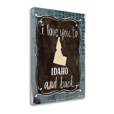 "Idaho And Back" By Katie Doucette, Fine Art Giclee Print on Gallery Wrap Canvas, Ready to Hang