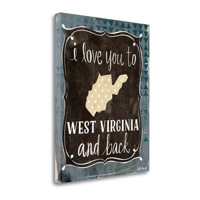 "West VIrginia And Back" By Katie Doucette, Giclee Print on Gallery Wrap Canvas