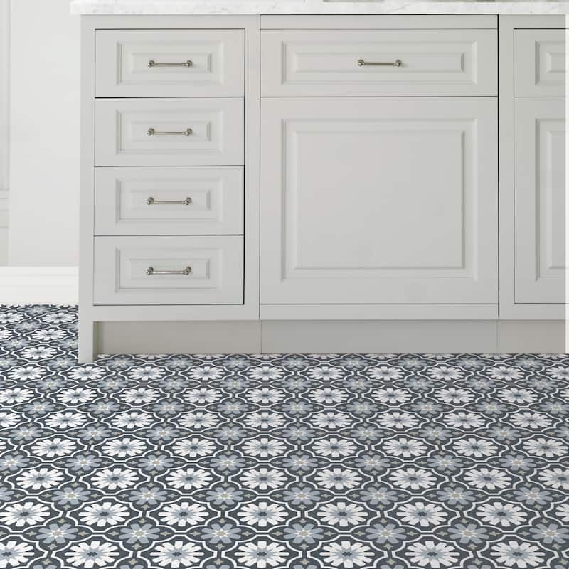 Taylor, Peel & Stick Sevilla Floor Tiles