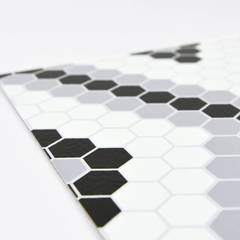Grant, Peel & Stick Leyton Floor Tiles