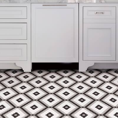 Grant, Peel & Stick Leyton Floor Tiles