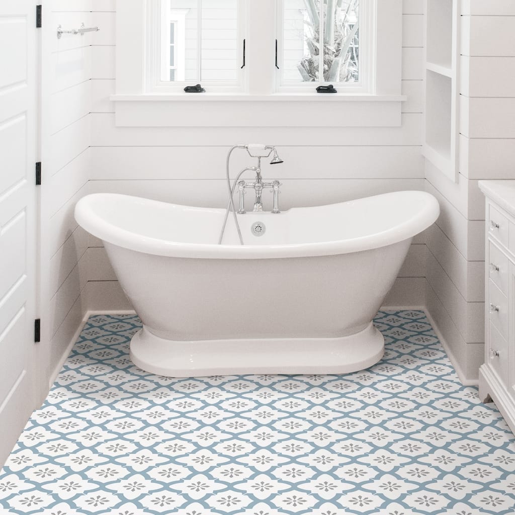 Polk, Peel & Stick Alfama Floor Tiles