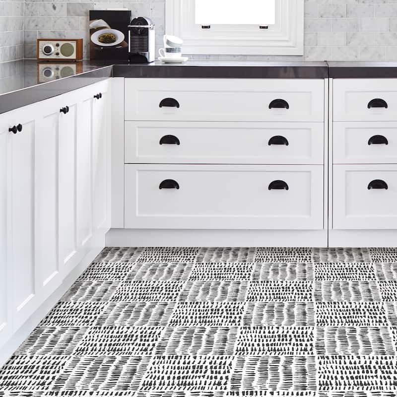 Fillmore, Peel & Stick Noleby Floor Tiles