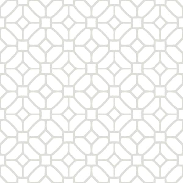 kubus tint Indiener Pierce, Peel & Stick Lattice Floor Tiles - Overstock - 30290829