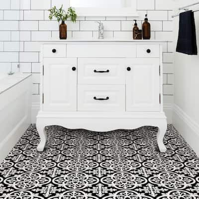 Washington, Peel & Stick Gothic Floor Tiles