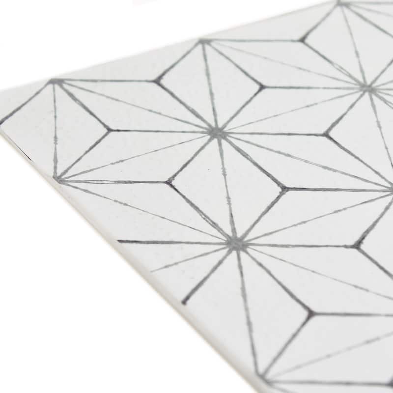 Monroe, Peel & Stick Kikko Floor Tiles
