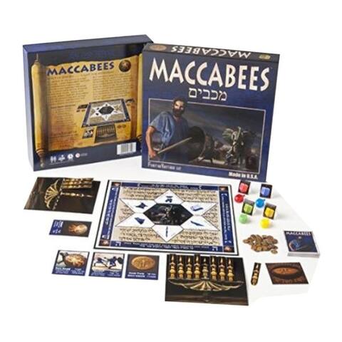 Maccabees Board Game - Universal & Secular In English and Hebrew