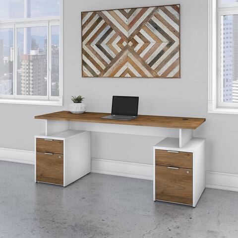 Jamestown 72W Desk with 4 Drawers by Bush Business Furniture