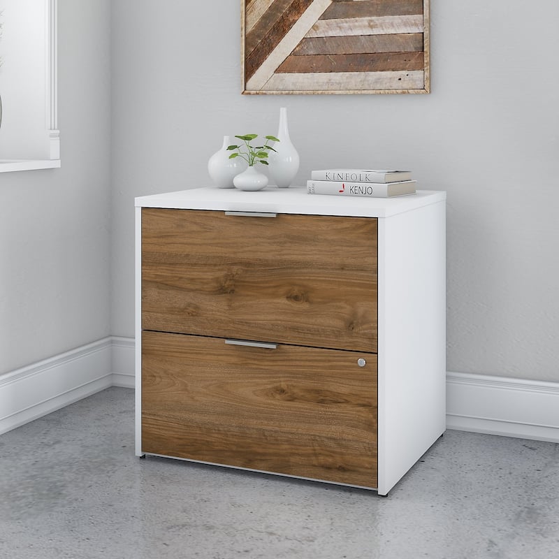 Jamestown Lateral File Cabinet by Bush Business Furniture - Assembled - Brown