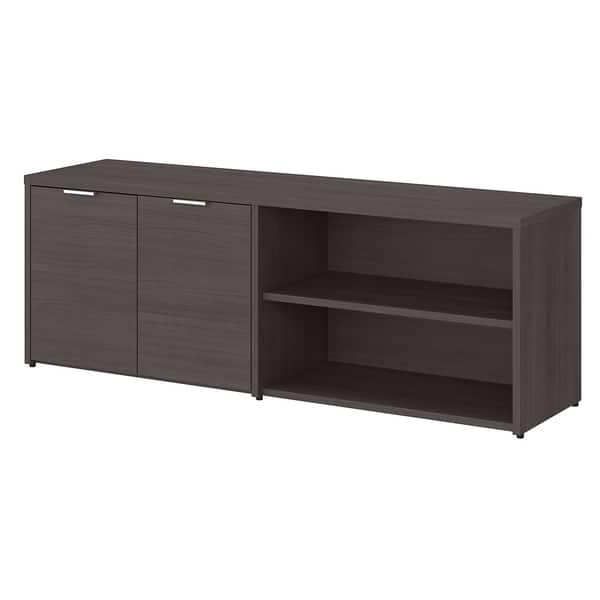 Shop Jamestown Low Storage Cabinet With Doors By Bush Business Furniture Overstock 30295935