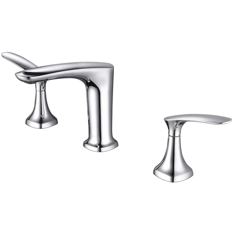 Brianna 2-handle Widespread Bathroom Faucet (3-hole Installation) - Polished Chrome
