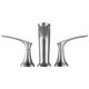 preview thumbnail 6 of 9, Brianna 2-handle Widespread Bathroom Faucet (3-hole Installation)