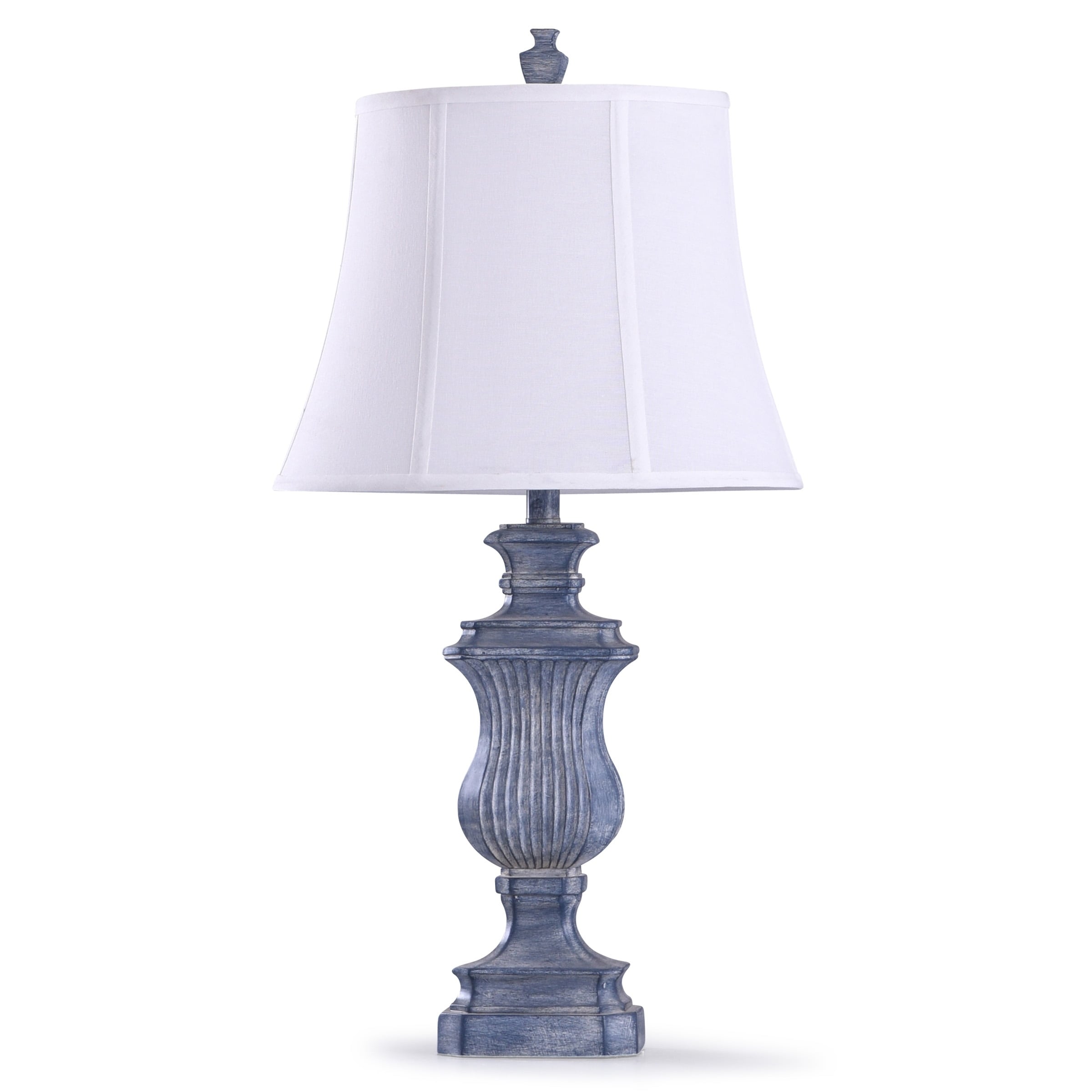 denim blue table lamp