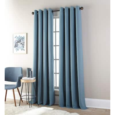 Grand Avenue Carey Grommet Single Curtain Panel