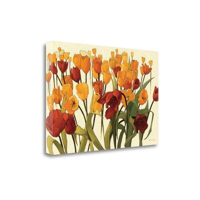 "Tulipomania" By Shirley Novak, Fine Art Giclee Print on Gallery Wrap Canvas, Ready to Hang