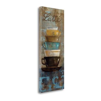 "Antique Coffee Cups II" By Silvia Vassileva, Giclee on Gallery Wrap Canvas